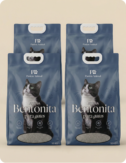 Arena Bentonita para gatos