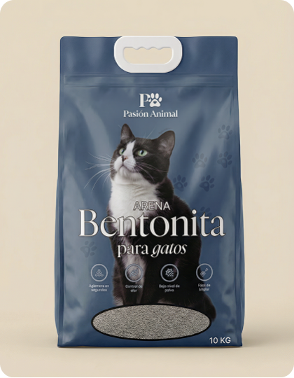 Arena Bentonita para gatos