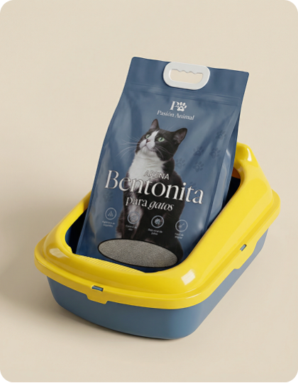 Arena Bentonita para gatos 2